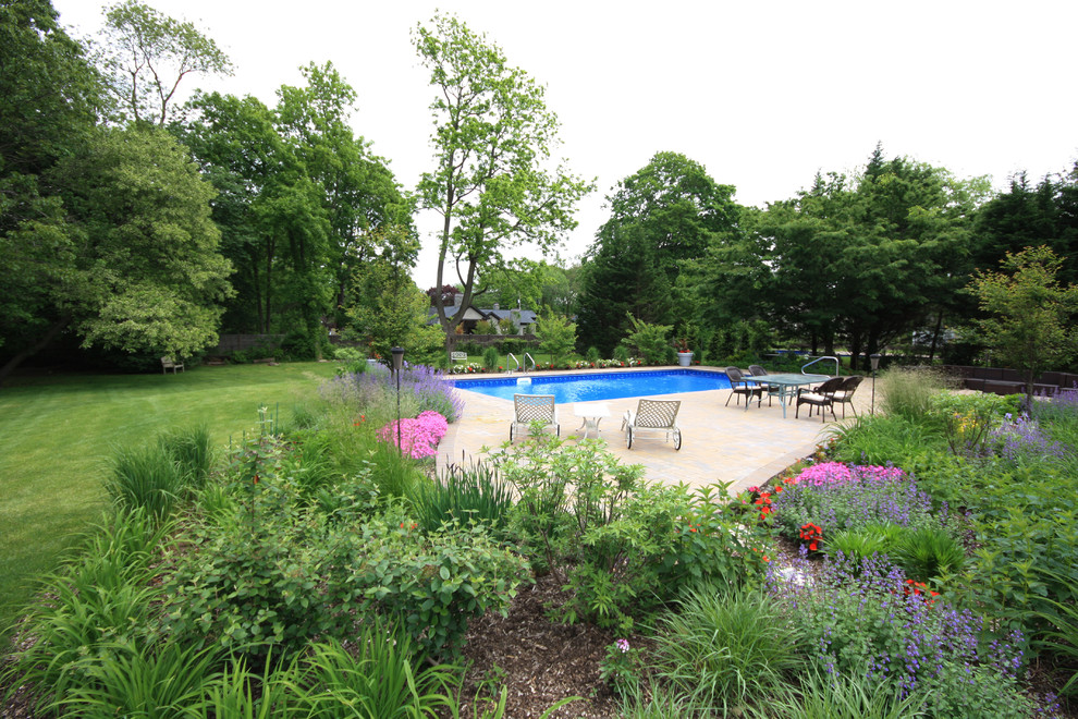 Pool Patio and Butterfly Garden