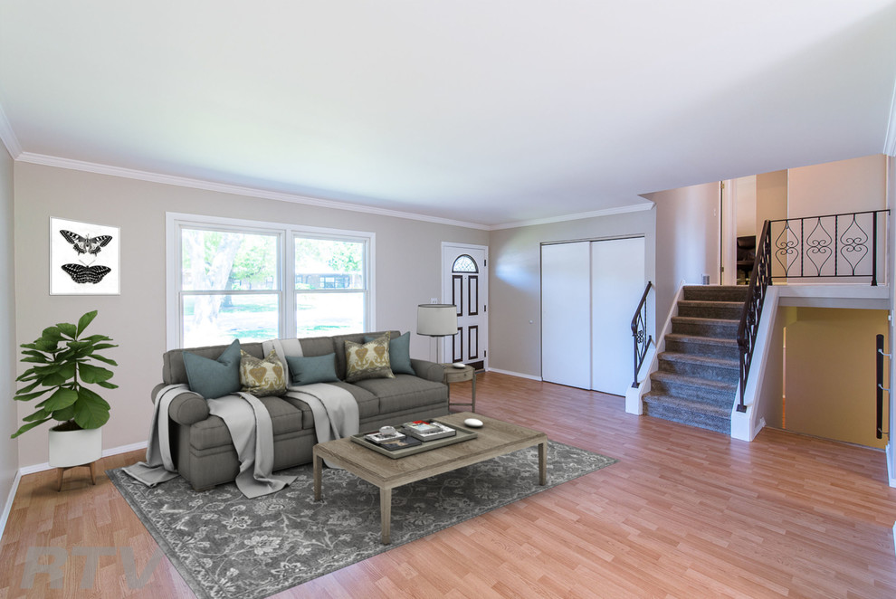 Inspiration for a timeless home design remodel in Chicago