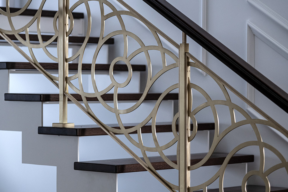 АЖУРНАЯ ЛЕСТНИЦА В ПОДМОСКОВНУЮ ЧАСТНУЮ РЕЗИДЕНЦИЮ