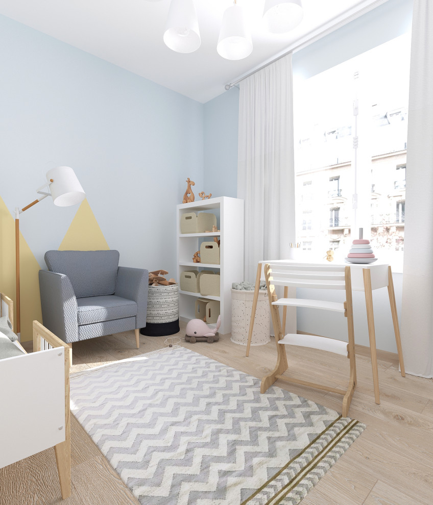 Детская в скандинавском стиле