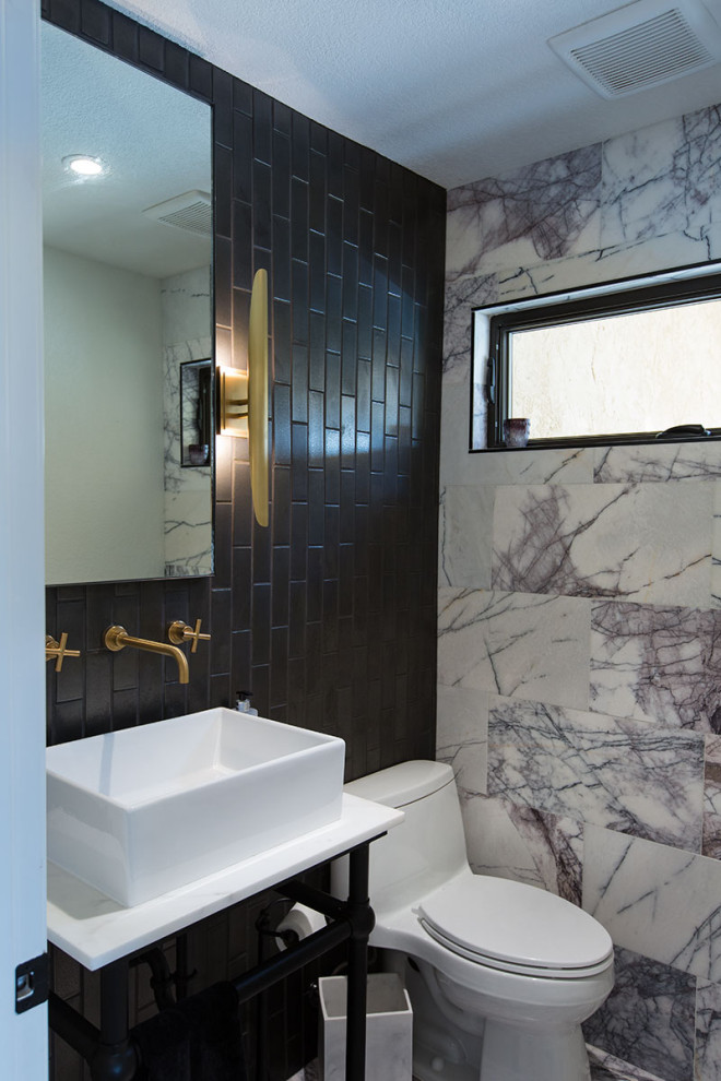 Bathroom - rustic bathroom idea in San Francisco