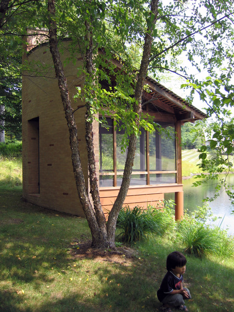 meditation pavilion - modern - shed - seattle - by david