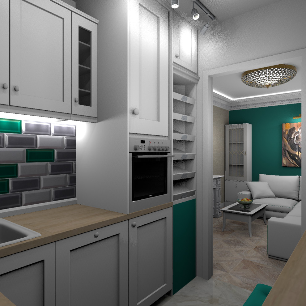 Квартира в Коломенском: две комнаты для молодой девушки