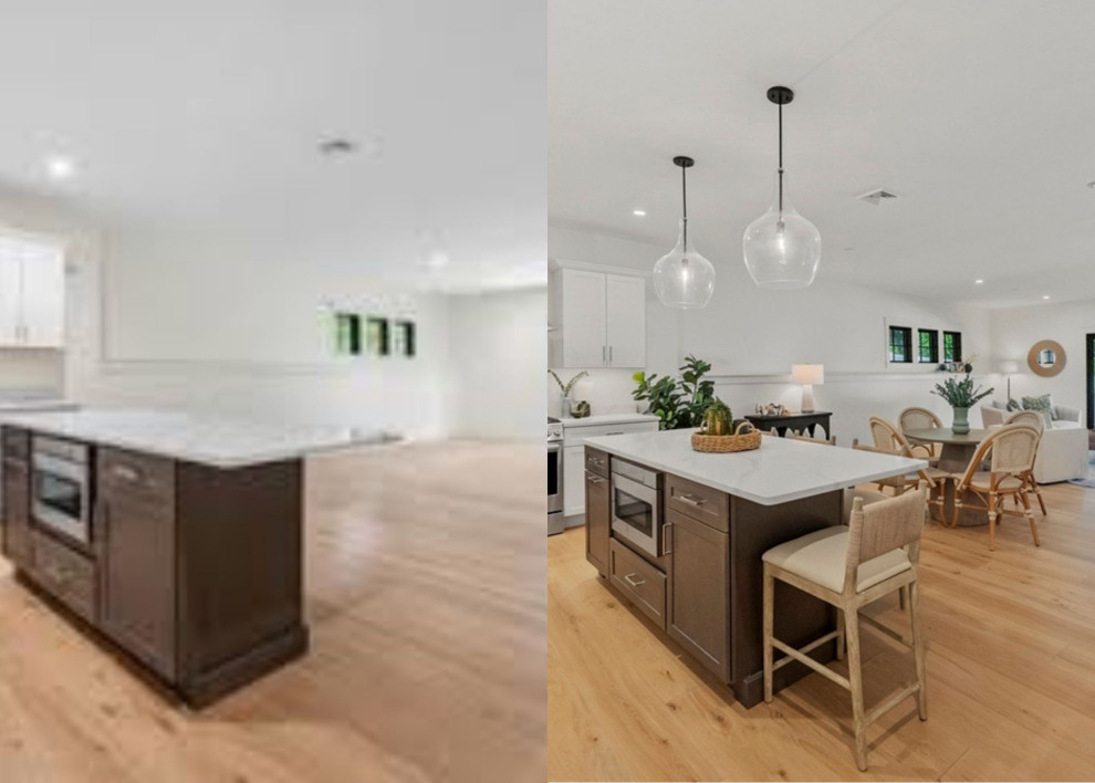 Home staging an empty room Knox Home Interiors
