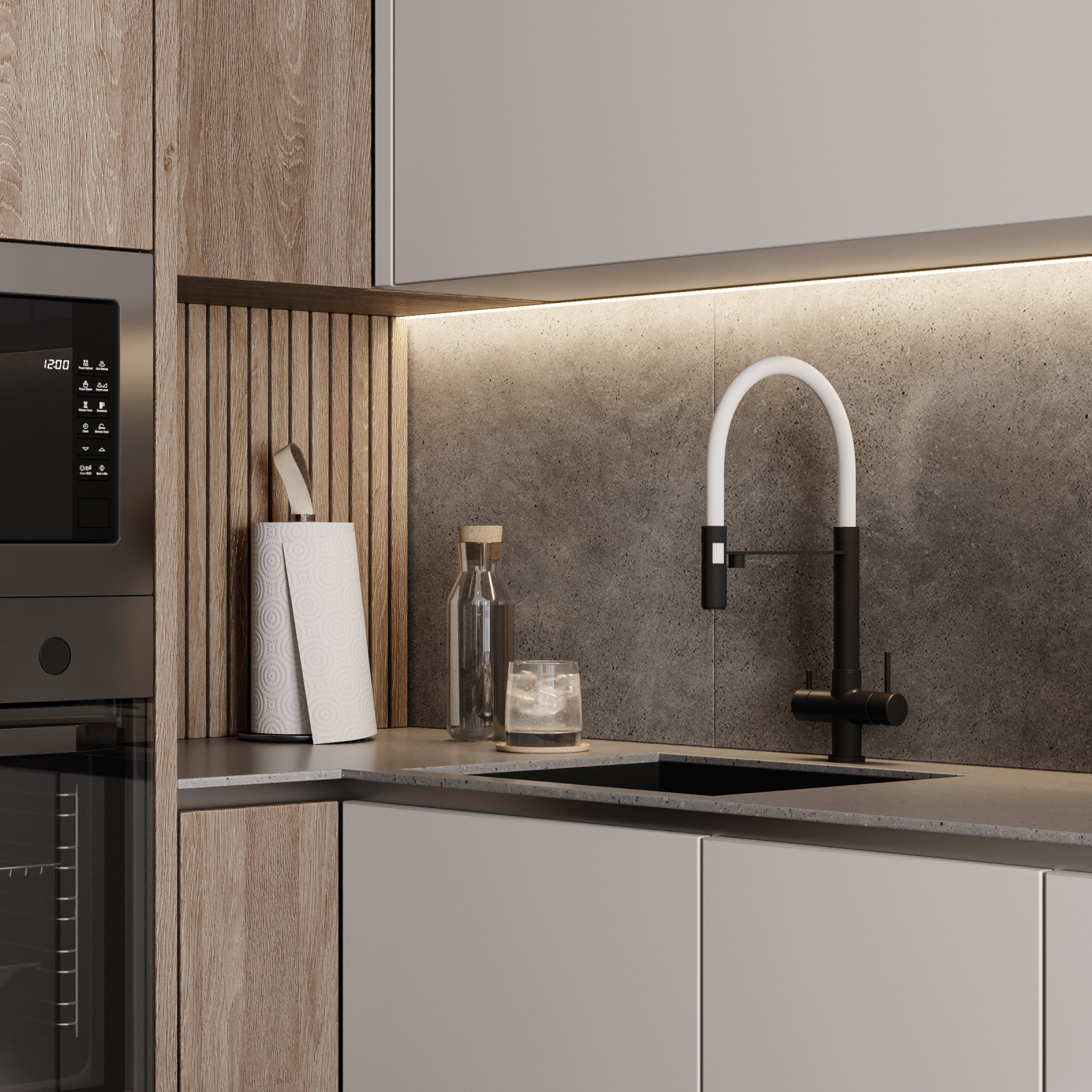 Минималистичный интерьер квартиры в Красноярске