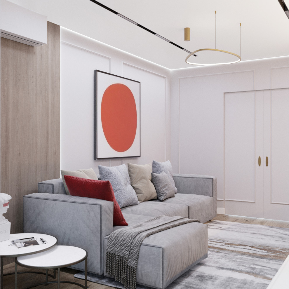 Дизайн Квартиры в ЖК Scandis Ozero для молодой девушки