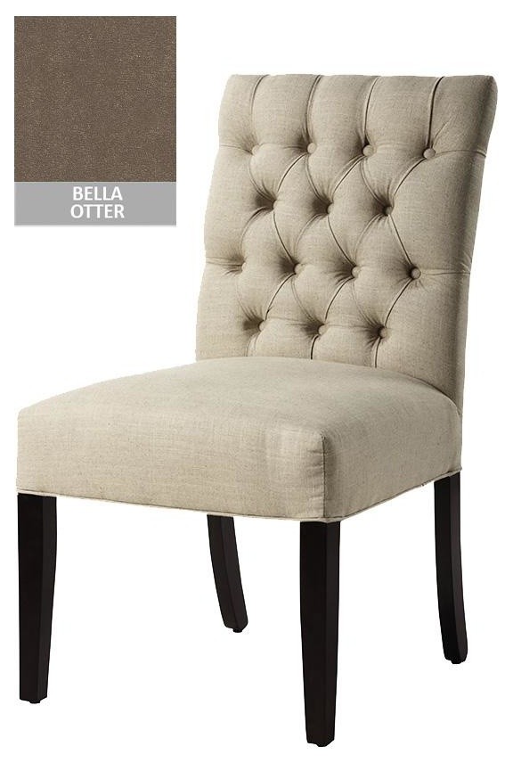 Custom Button-Tufted Side Chair