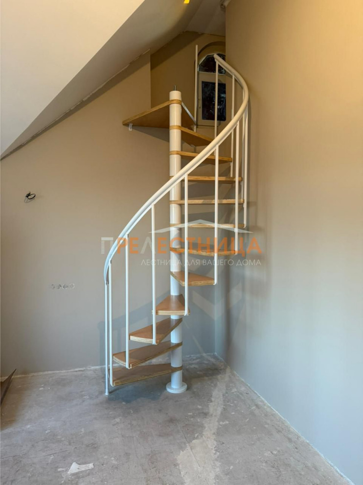 Винтовая лестница Calgary D140 white