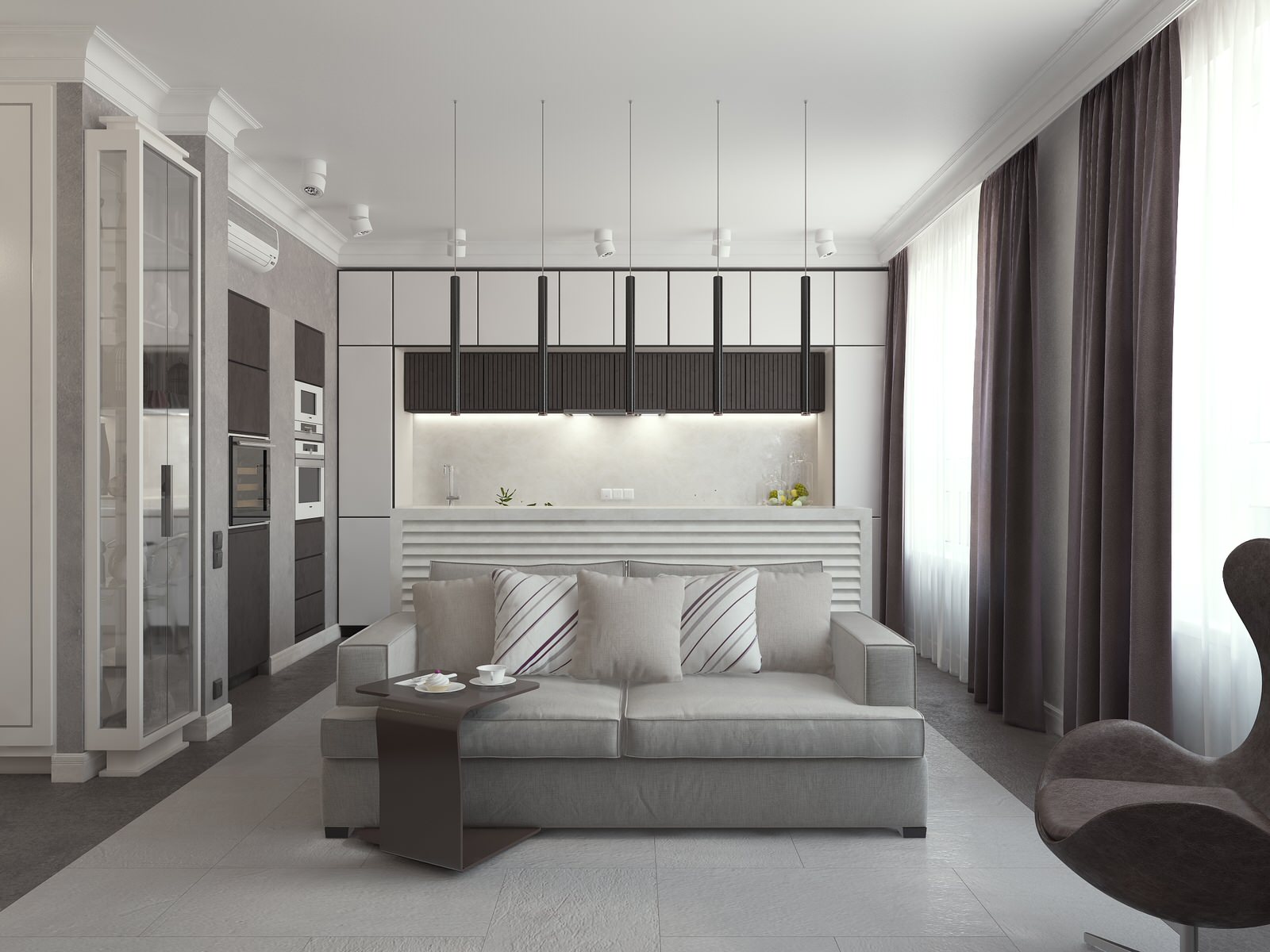 В серых тонах