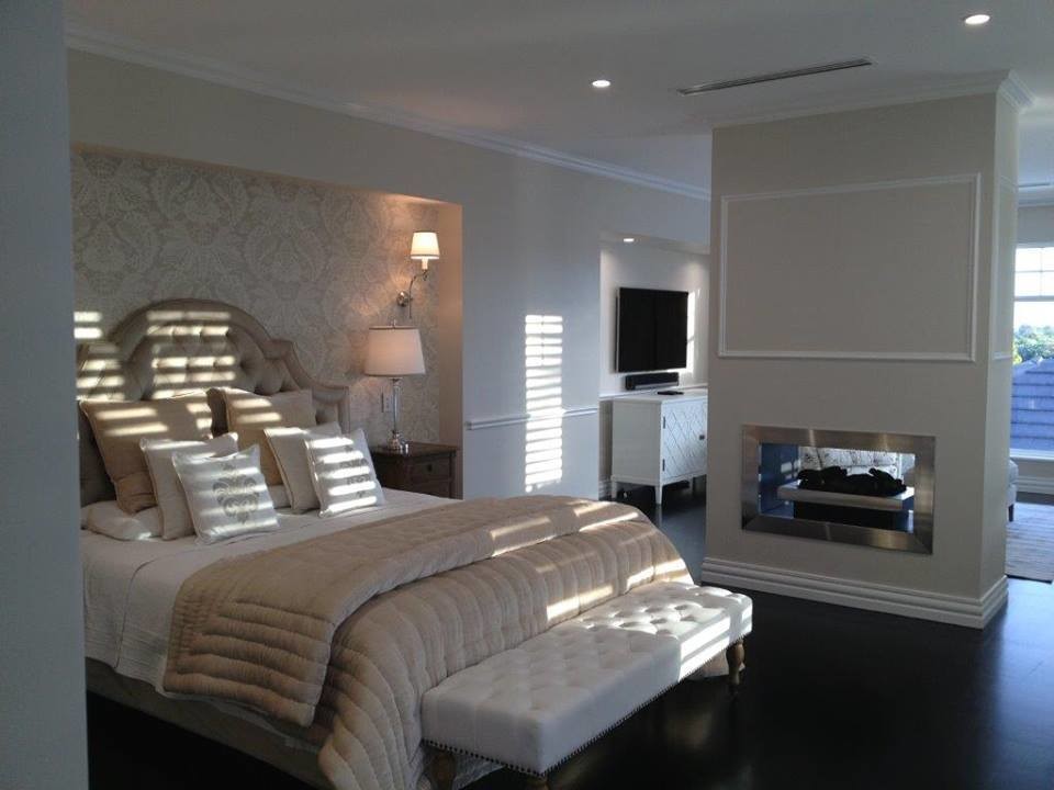 Beach style bedroom in Perth.