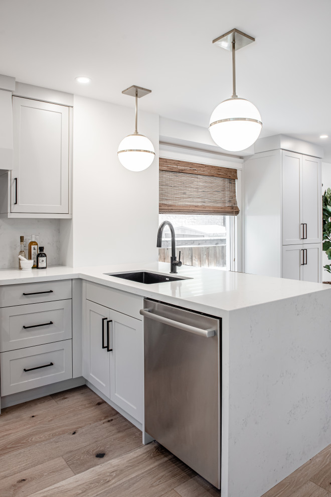 Danish kitchen photo in Toronto