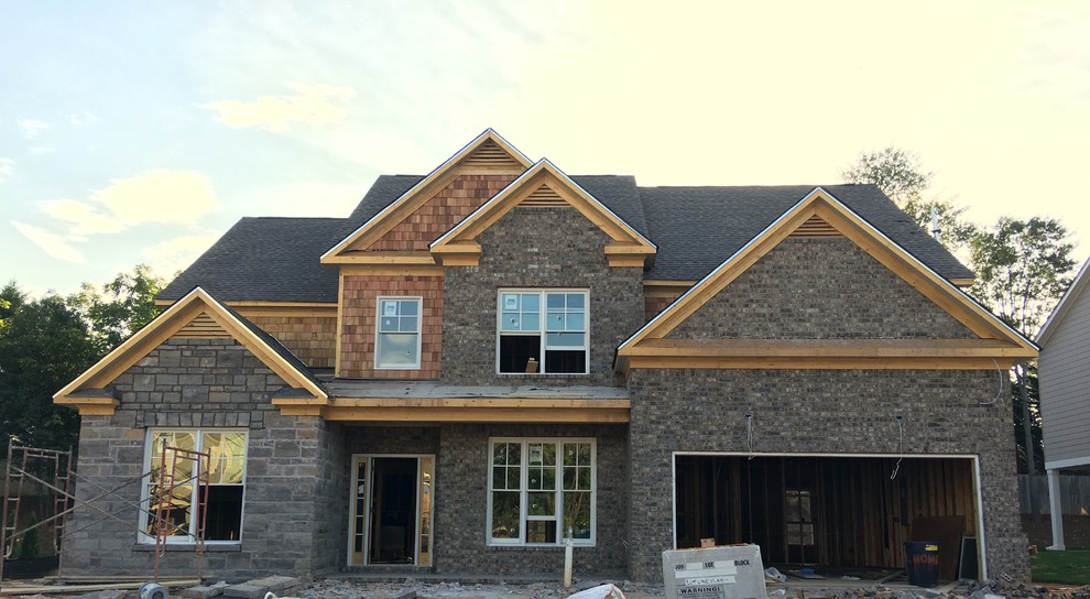 Mosstown brick with Coosa light mortar