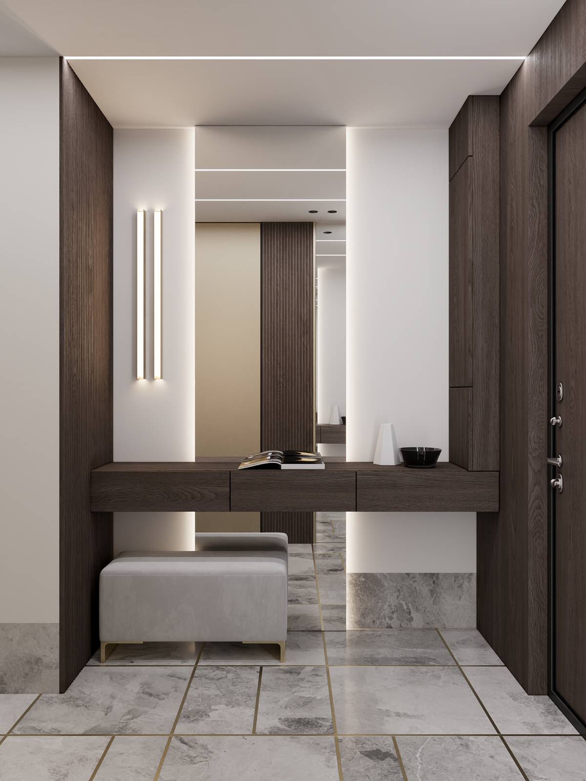 Дизайн трёхкомнатной квартиры на Смоленской улице | Санкт-Петербург | Россия |