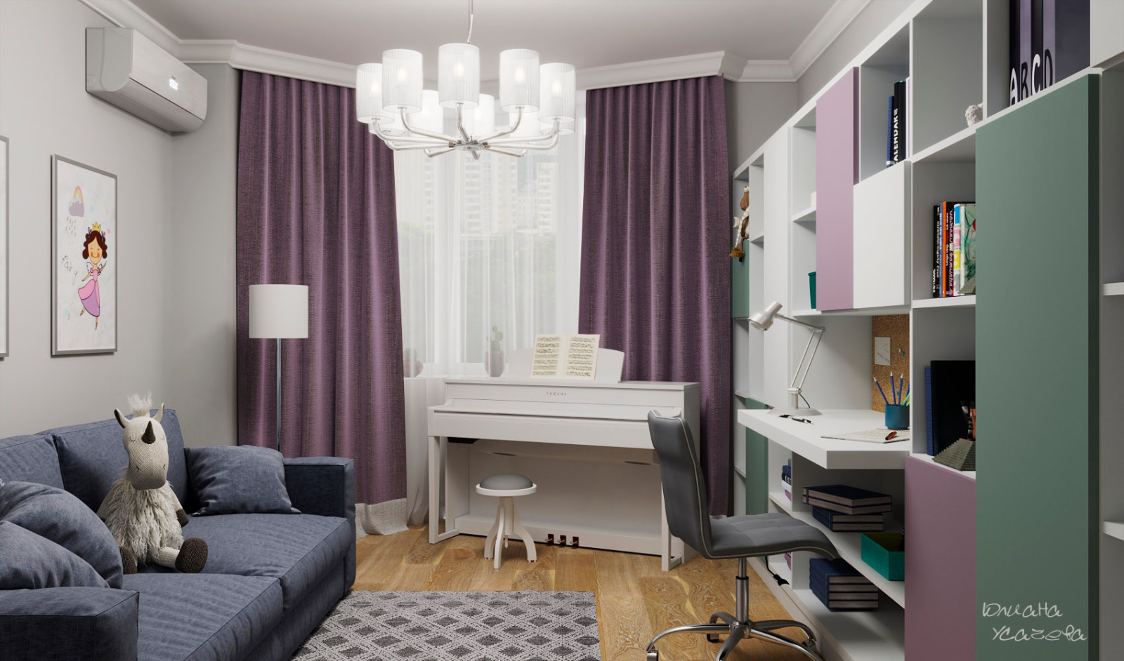 Комната девочки