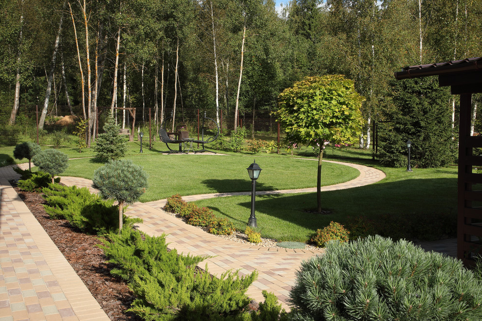 КП Никольское Лесное. Ландшафт, Стильные дорожки.