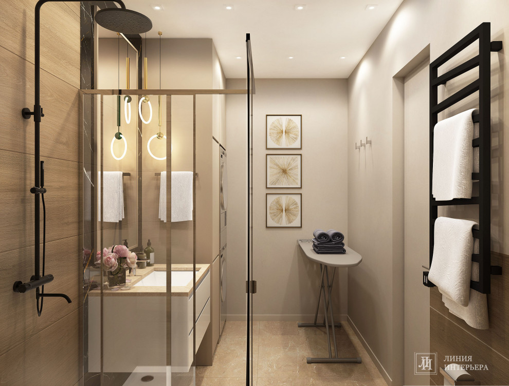 Дизайн интерьера 3-х комнатной квартиры в ЖК Триколор