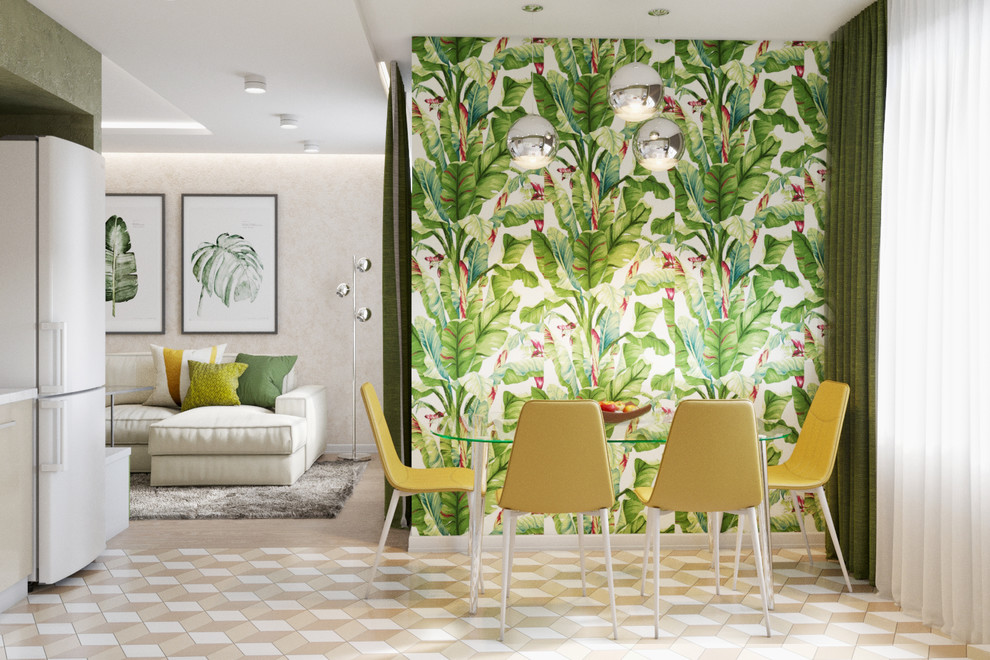 В листьях банана