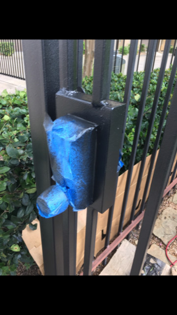 Wrought Iron Fence Rust Removal & RePaint