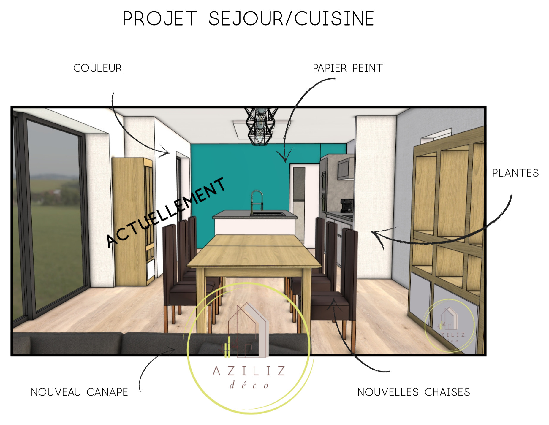 PROJET RAFRAICHISSEMENT D'UNE MAISON