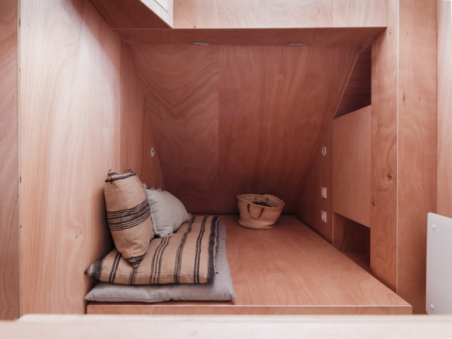Paris - Tiny House Wabi-sabi sur les toits de Paris asiatisch-wohnbereich
