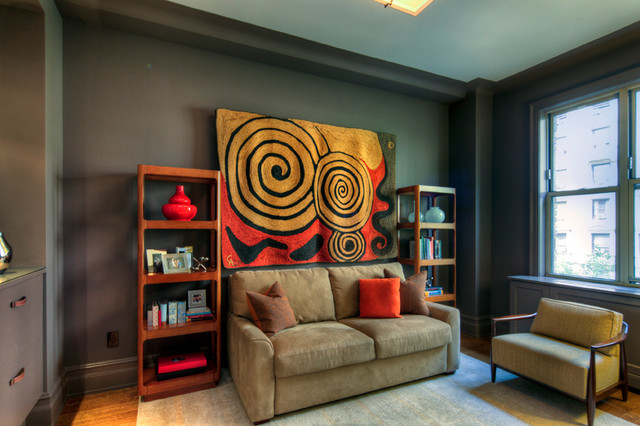 West Side Ave Apt klassisch-modern-wohnzimmer