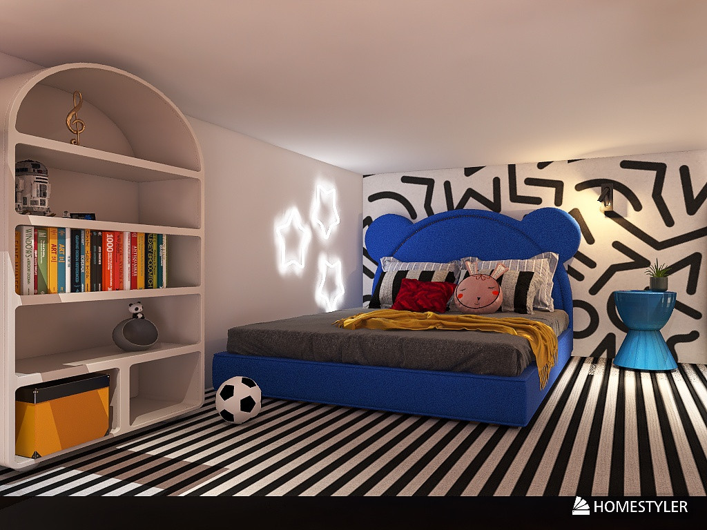 Детская в стиле мемфис