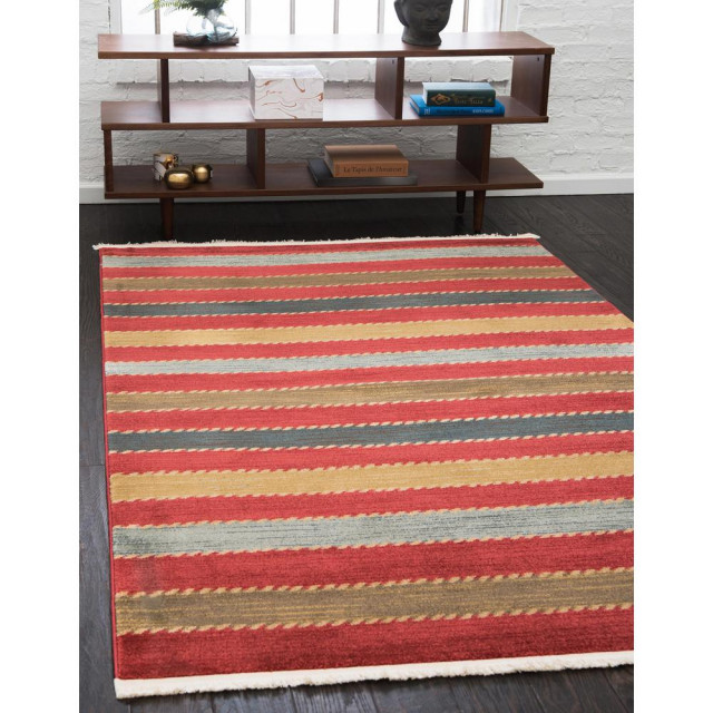 Unique Loom Monterey Fars Rug, 3'3x5'3 Contemporary Area Rugs by