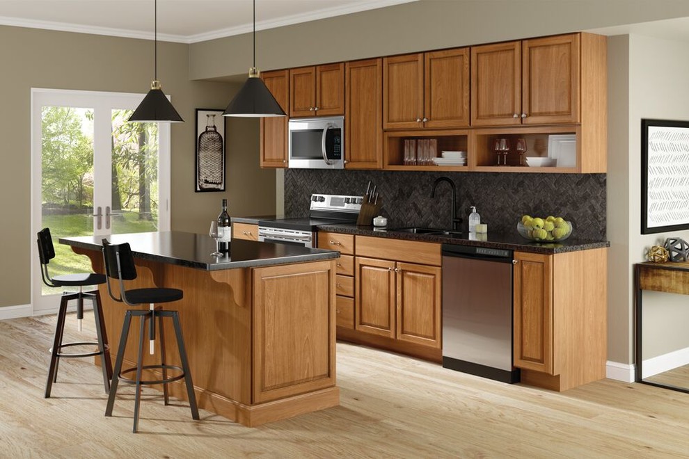 Transitional kitchen photo in Phoenix