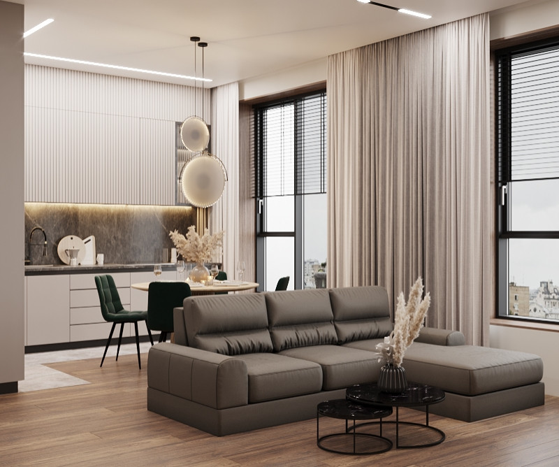 Проект евро трёшки для молодого человека