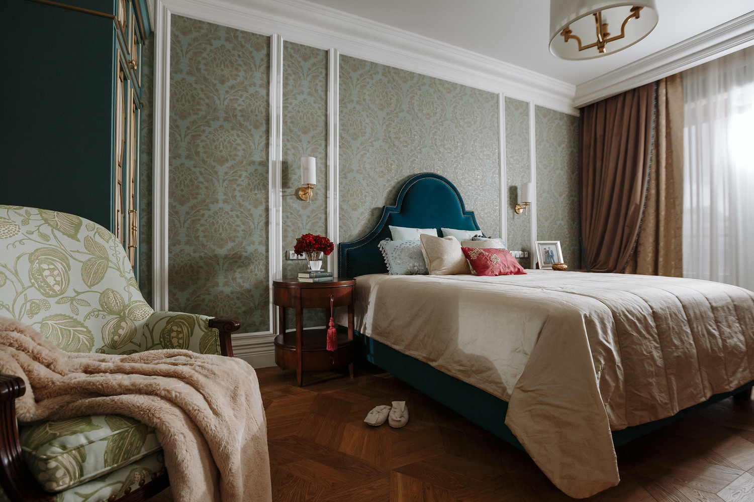 Американская классика на Крестовском острове.ЖК Привилегия 107м2