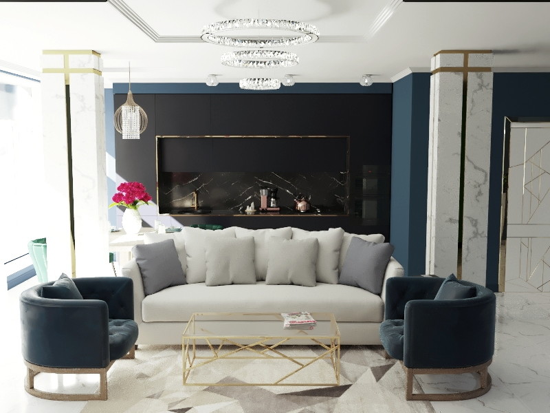 Проект трехкомнатной квартиры