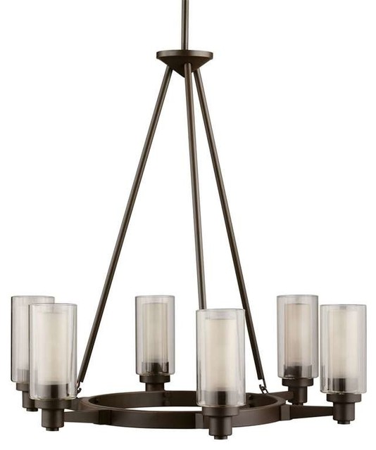 Kichler Lighting 2344OZ Circolo Contemporary Chandelier In Olde Bronze