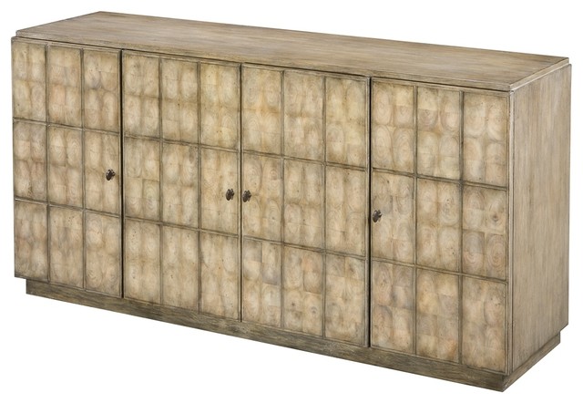 Solid Oak Credenza