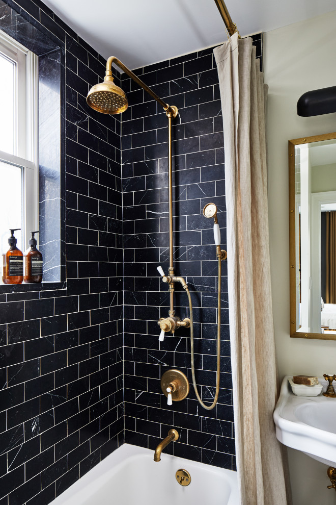 Bathroom - transitional bathroom idea in DC Metro