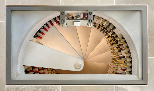 Spiral Cellar (Rectangular Glass Door) 