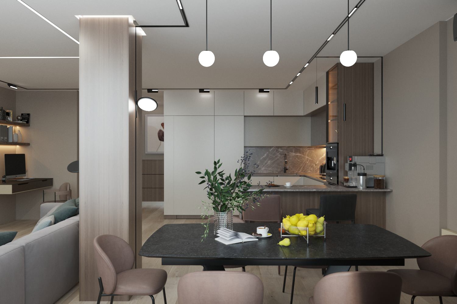 Двухкомнатная квартира среди облаков