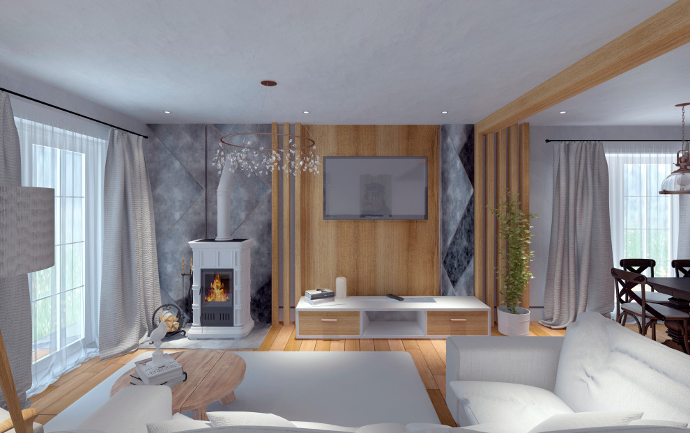 Дом в скандинавском стиле