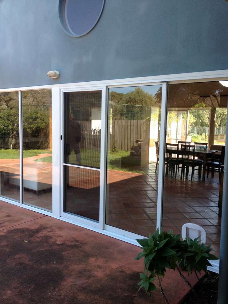 Aluminium Sliding Door & Awning Window Combination Replacement in Portsea