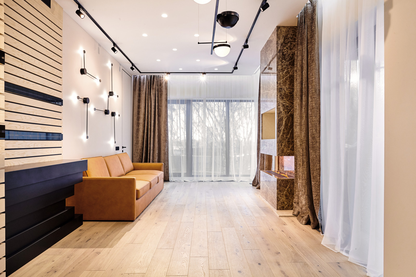 Кухня-Гостиная ЖК "Парк Рублёво"