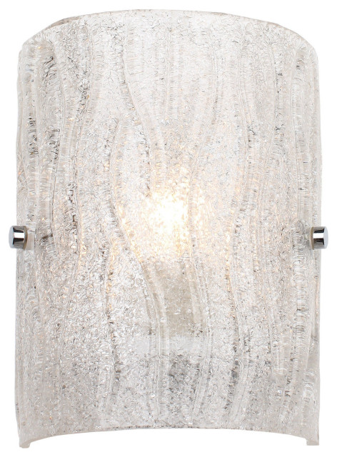 Varaluz AC1101 Brilliance 6" Bathroom Light - Chrome