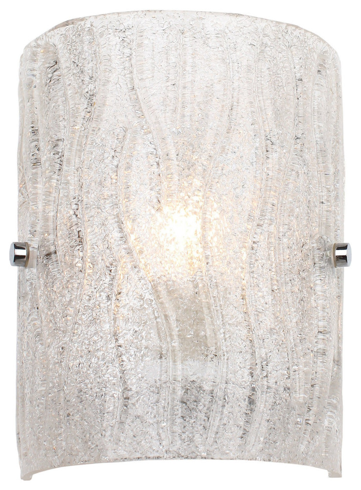 Varaluz AC1101 Brilliance 6" Bathroom Light - Chrome