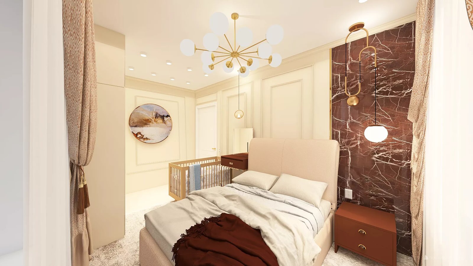 Трехкомнатная квартира для большой семьи