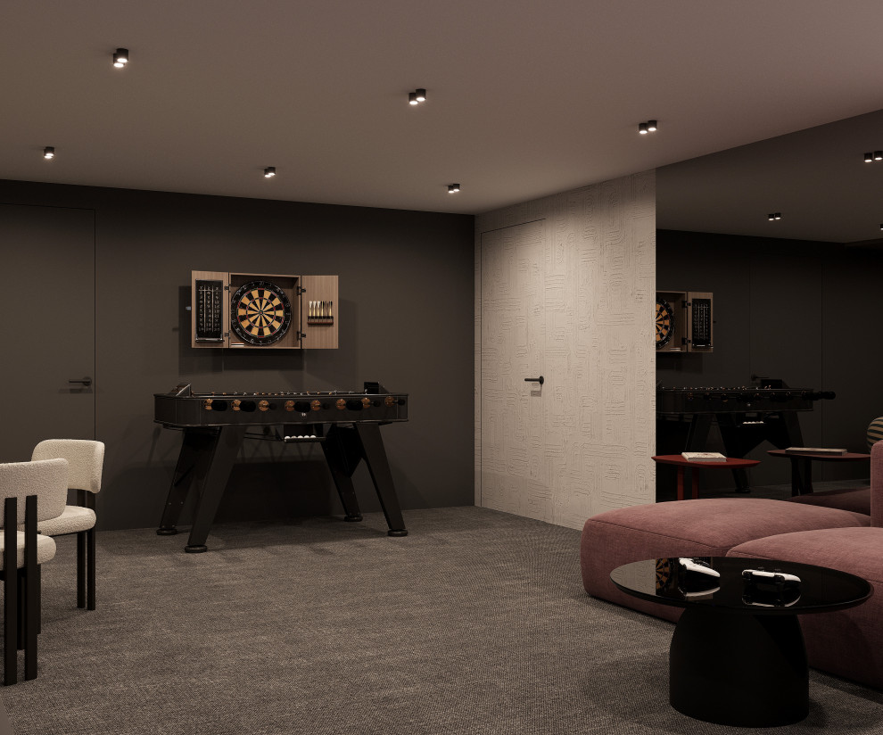 Цокольный этаж дома Тихая роскошь