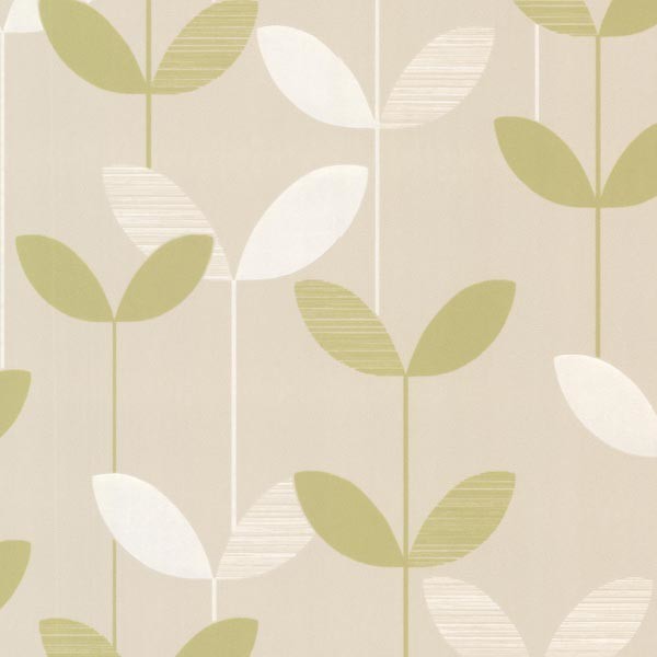 Ernst Light Green Linear Leaf Wallpaper Contemporary Ernst Light Green Linear Leaf Wallpaper Contemporary By Brewster Home Fashions