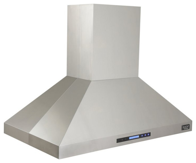 Kucht Professional 48" Stainless Steel Island Mounted Range Hood in