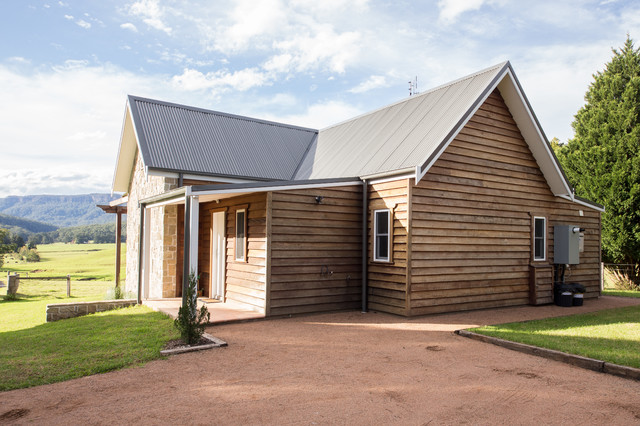 Springview Retreat lantlig-fasad