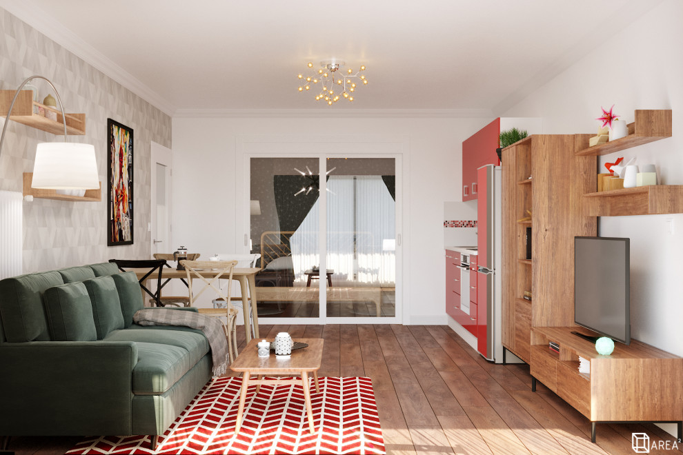 1-к квартира в Париже 49,4 м²