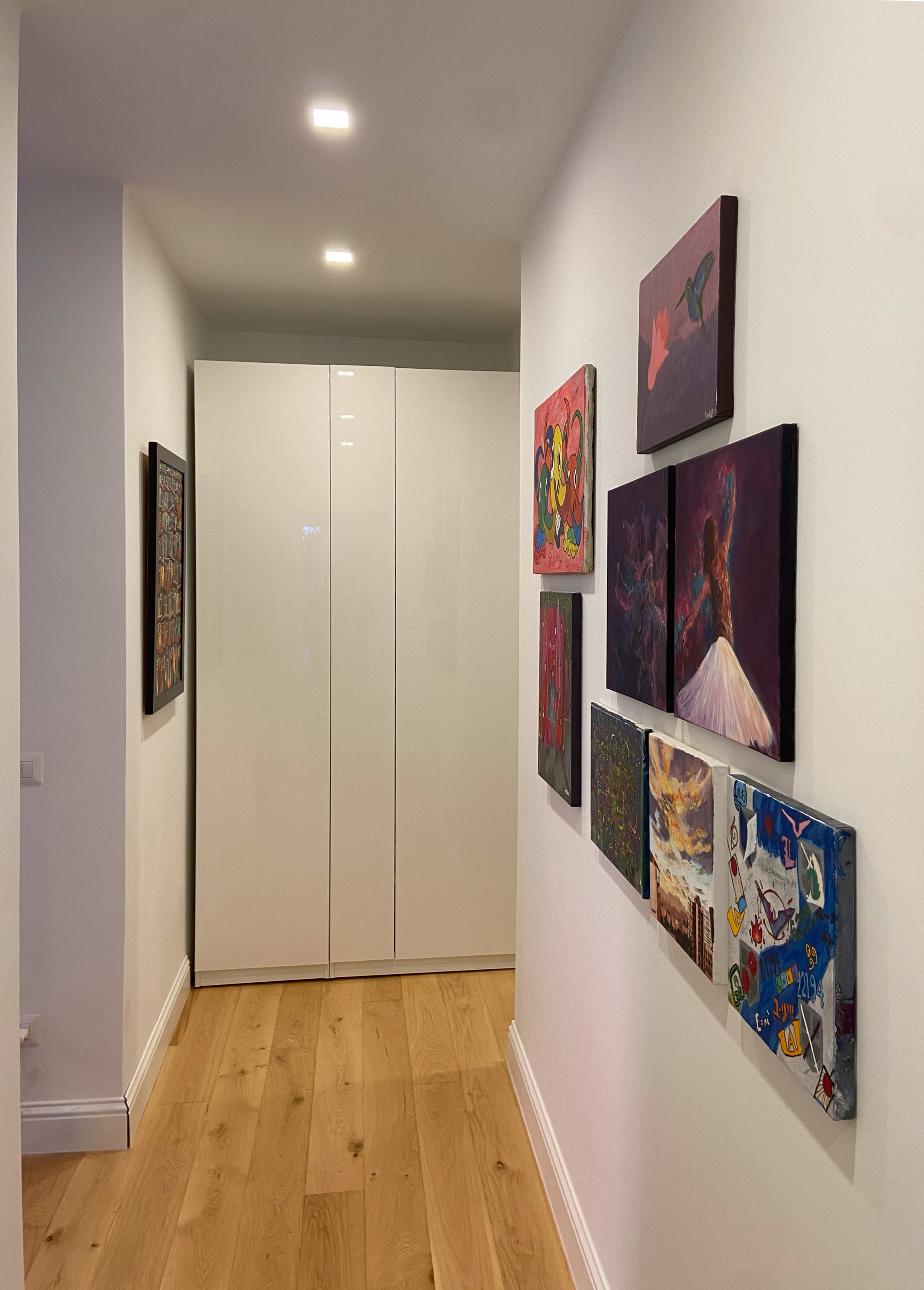 Corridoio_Appartamento in via Cassia