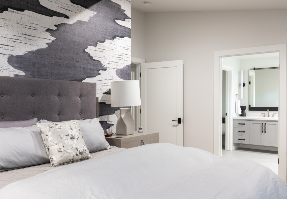 Example of a trendy bedroom design in San Francisco