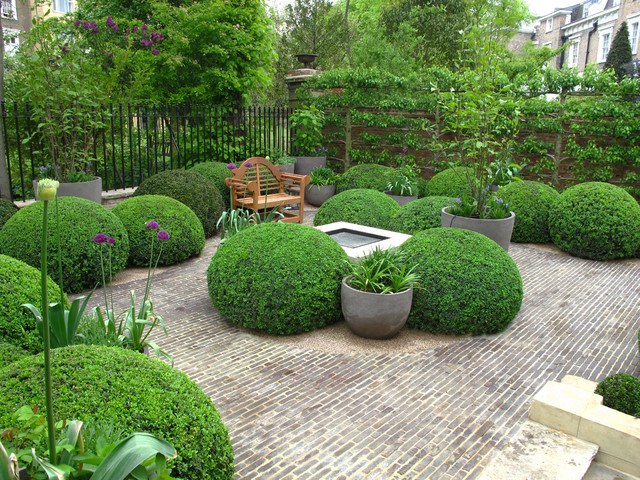 Contemporary Garden contemporary-courtyard